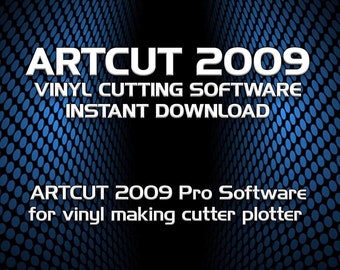 Artcut 2009 Schneideplotter Software für Windows - Instant Download