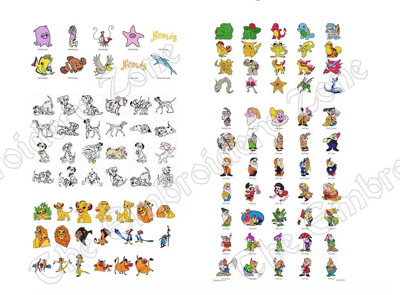 170000 Janome Embroidery Machine Files Collection in JEF Etsy