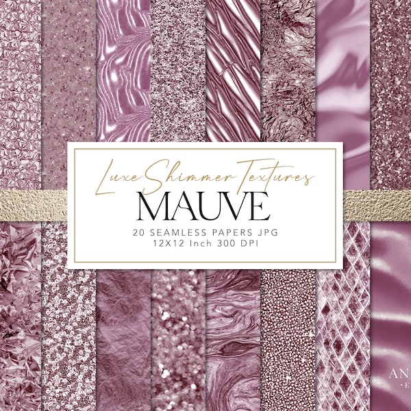 Mauve digital paper, mauve Foil Paper, mauve glitter paper, mauve seamless scrapbook paper, mauve backgrounds, mauve texture, Commercial Use