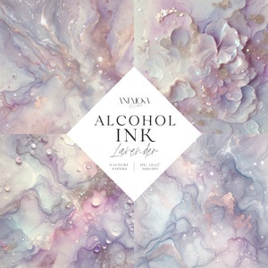 Lavender Alcohol Ink Pattern, liquid paint textures, Elegant and Glamorous Shimmer Backgrounds, Alcohol Ink Digital Papers Sublimation