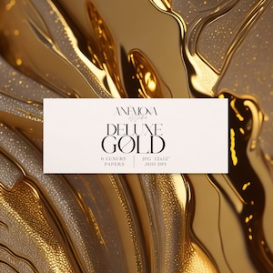 Goldfolie Digitales Papier, Goldfolie Texturen, Luxuspapier, sofortiger Download für den kommerziellen Gebrauch