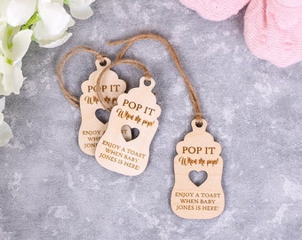 Babyshower cadeautjes | Babyshower cadeautjes in bulk | Rustieke babycadeautjes | Bedankjes | Cadeautjes in de vorm van een babyflesje