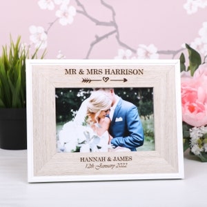 Personalised Wedding photo Frame | Wedding | Wedding Photo | Wedding Gift | Personalised Wedding Gift