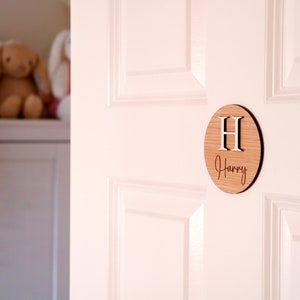 Letrero de dormitorio personalizado, letrero para niños, letrero de habitación, decoración de la habitación, letrero de nombre, placa de nombre, guardería, letrero para niños de dormitorio,