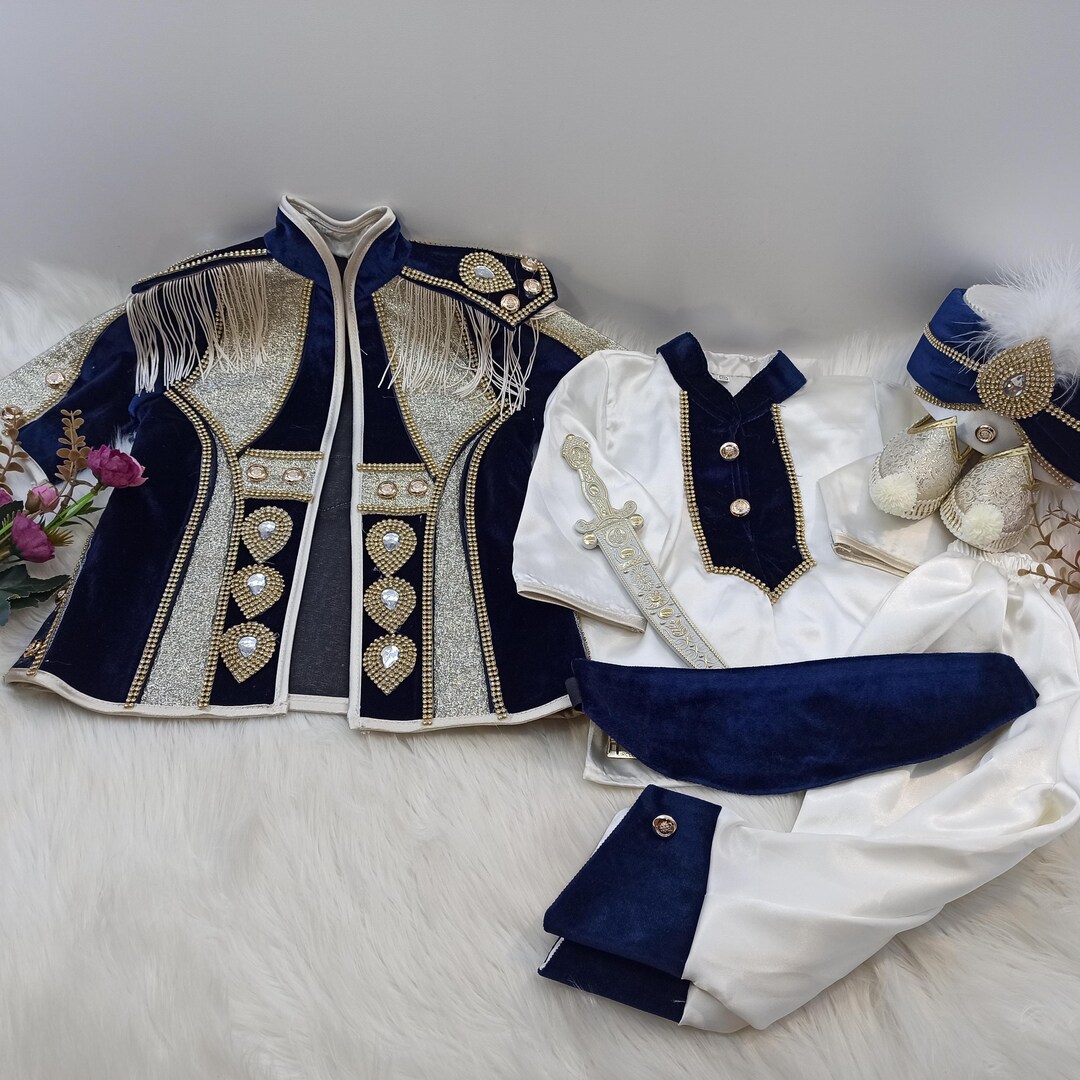 Circumcision Suit, Sünnet Elbisesi, Boys Mevlut Suit, Baptism Outfit ...