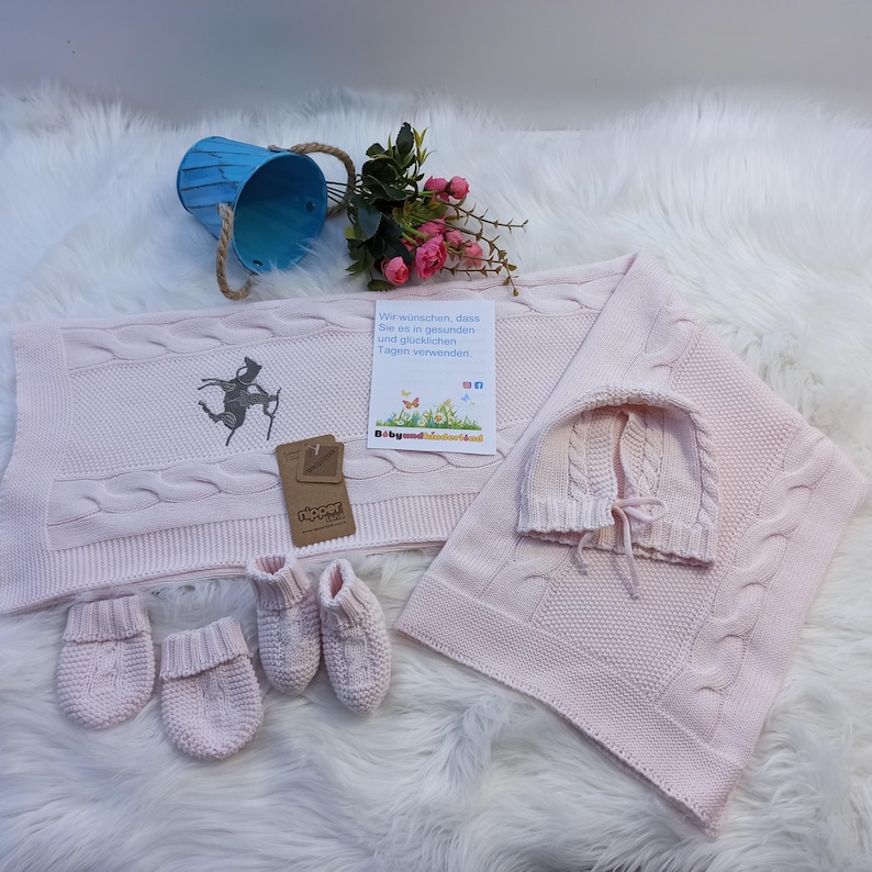Knit Newborn Set 100% Cotton, Organic Baby Clothes, Natural Baby Clothes, New Born Set,Triko Bebek Takımı image 7