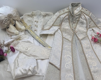 Circumcision costume, boys' Mevlut suit, prince costume, boys' Mevlüt costume, boys' outfit, baby Eid clothing