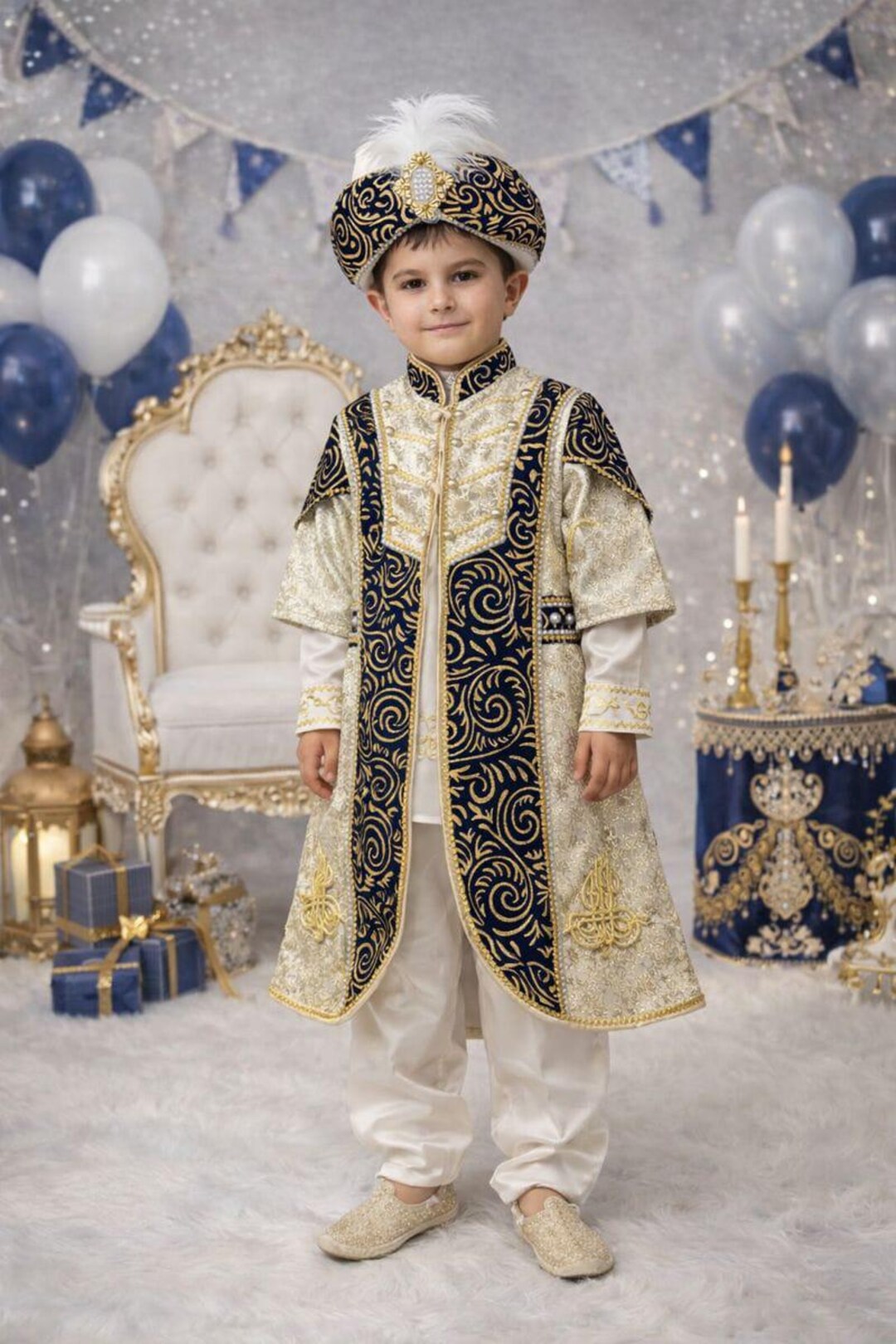 Circumcision Costumes, Sünnet Costumes, Boys' Mevlut Suit, Christening ...