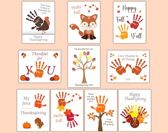 Thanksgiving Handprint Craft, Thanksgiving Handprint Art