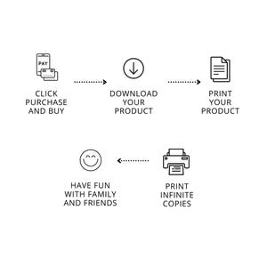 Jeu-questionnaire sur la fête des mères, jeu de la fête des mères, jeu de groupe de la fête des mères, téléchargement immédiat image 3