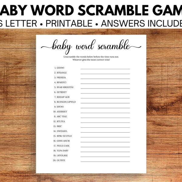 Printable Baby - Etsy