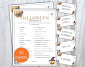 Halloween Charades, Halloween Party Game, Halloween Group Game, Halloween Game Night, Halloween Charades Cards