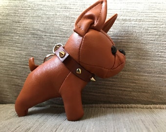 Louis Vuitton French Bulldog Keychain 