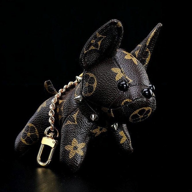 Louis Vuitton French Bulldog Keychain 