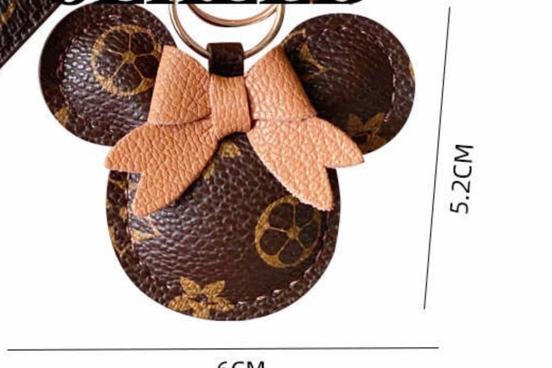 LV Mickey Bow KeyChain - Taurusblings