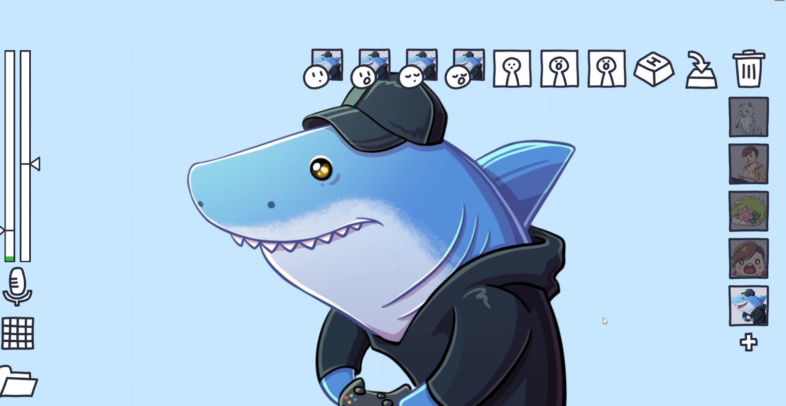 Shark PNG Tuber / Shark / Livestreams on Twitch / Youtube - Etsy