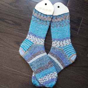 Chaussettes Laine tricotée à la main