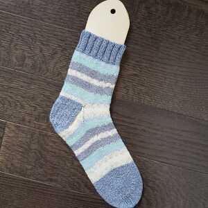 Hand-knitted socks cotton