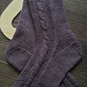 Chaussettes tricotées à la main