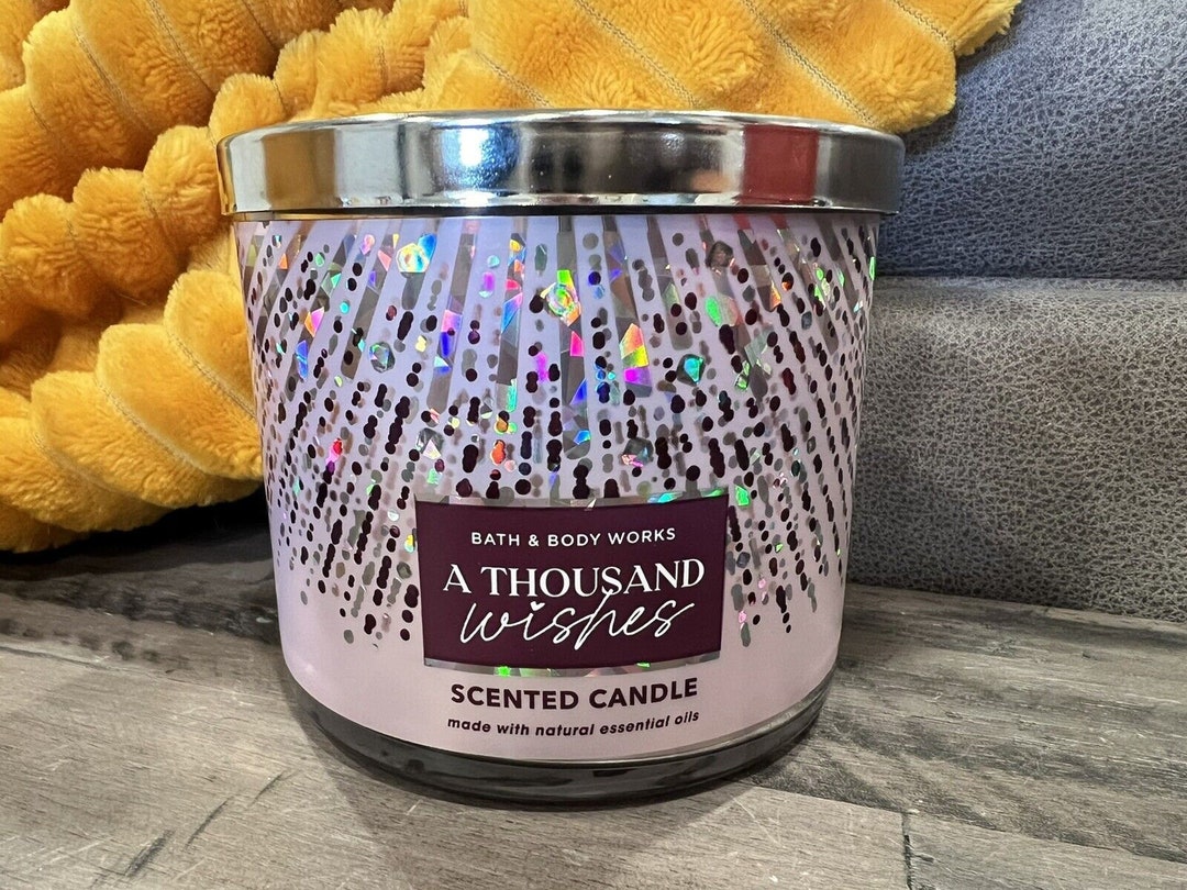 Bath & Body Works A THOUSAND WISHES Large 3wick Candle NEW Etsy