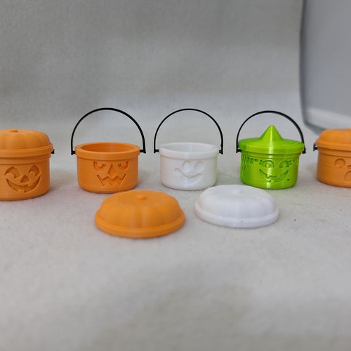 Mini Halloween Buckets Mcdonalds Vintage Retro 3D Print Etsy