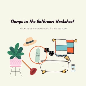 Room Association Worksheets