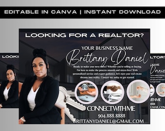 Real Estate Flyer, Home Buying Flyer, Realtor Flyer, Homeowner Flyer, Real Estate Broker, Home selling Flyer, Premade Template