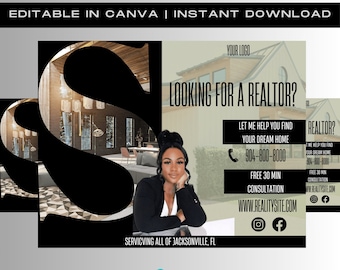 Real Estate Flyer, Home Buying Flyer, Realtor Flyer, Homeowner Flyer, Real Estate Broker, Home selling Flyer, Premade Template