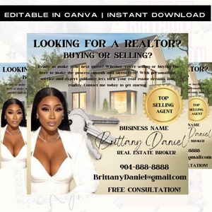 Real Estate Flyer, Home Buying Flyer, Realtor Flyer, Homeowner Flyer, Real Estate Broker, Home selling Flyer, Premade Template
