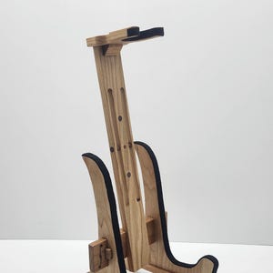 Handcrafted Wooden Mandolin Stand