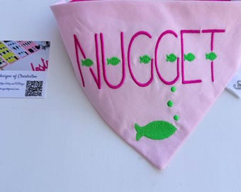 Embroidered Dog Bandanas + Pink Dog Bandanas + American Flag Dog Bandana + Charleston Items + Patriotic Flag Dog Bandana