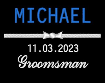 Personalized Embroidered Golf Towel + Groomsmen Embroidered Golf Towel + Wedding Gifts for Groomsmen + Groomsmen Golf Towels