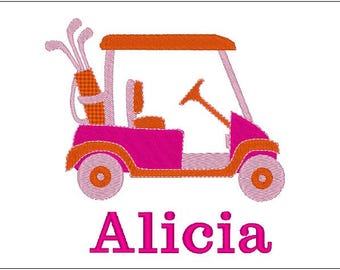 Custom Embroidered Golf Towel | Personalized Golf Cart Accessory (11 Letters)