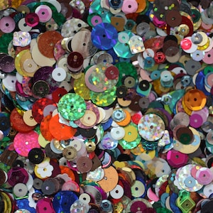Sequin Mix Bulk Pack 100gms Made in USA