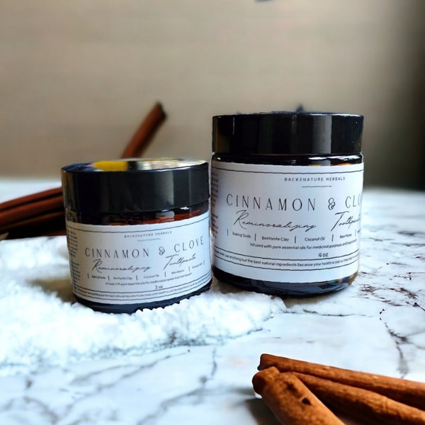 All-Natural Bentonite Clay Toothpaste