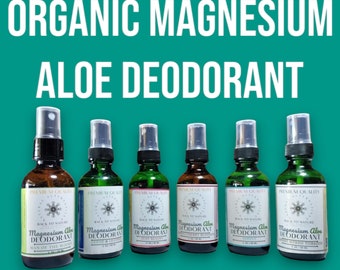 All Natural Magnesium Deodorant Spray