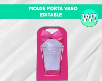 Printable Kit Printable Candy Cup Holder Mold Editable Dome