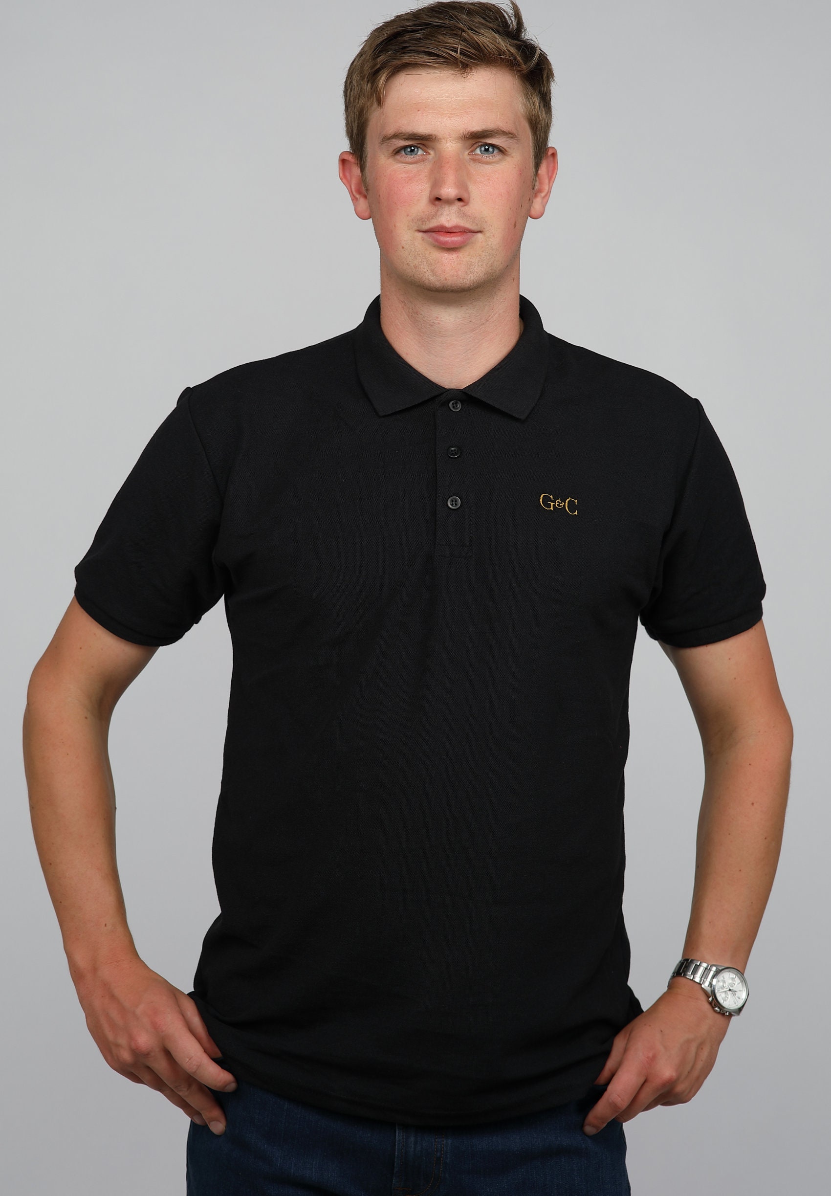 Gucci Polo Shirt With Wolf Appliqué in Yellow for Men