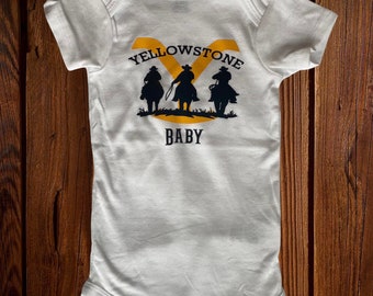 Yellowstone Baby Onesie