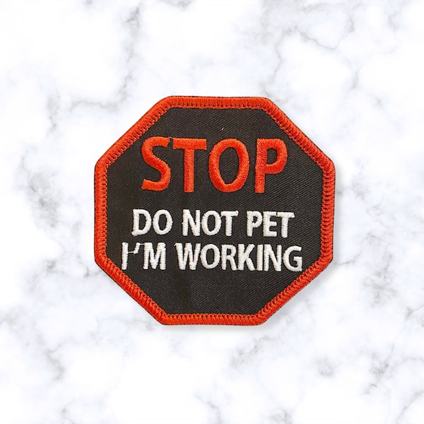 Service Dog Patch, Do Not Pet Patch, Working Animal Patch, Therapy Animal Patch, Working Dog Patch, Guide Dog Patch