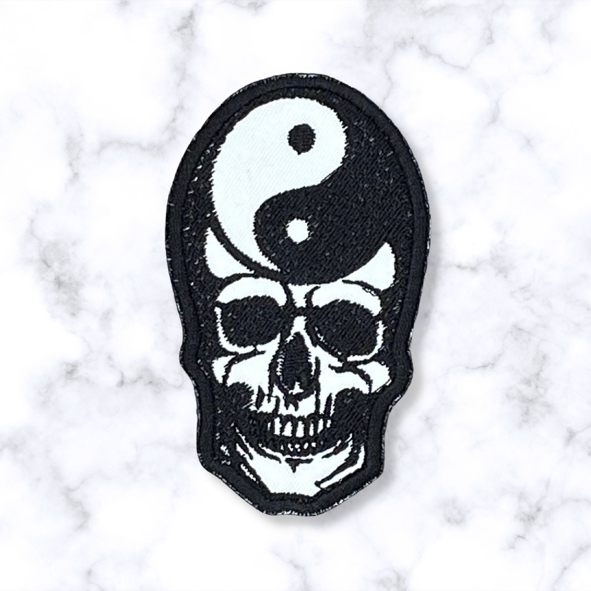 Yin Yang Skull - Etsy Yin Yang Skull - Etsy