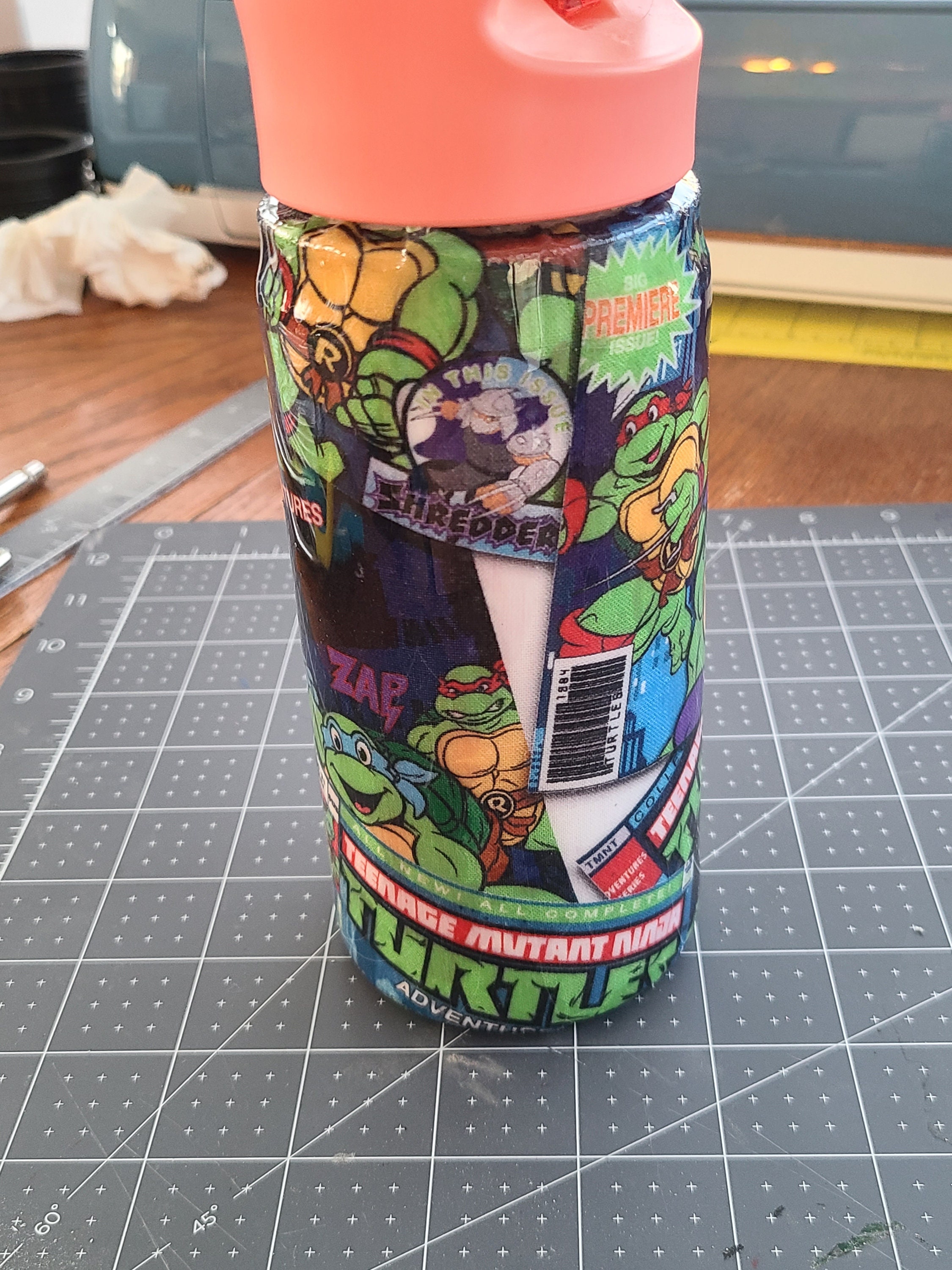 NEW Teenage Mutant Ninja Turtles Aluminum Bottle for Kids 