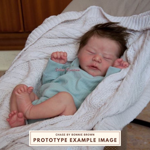 CUSTOM ORDER Chase by Bonnie Brown, Hyper Realistic Reborn Baby