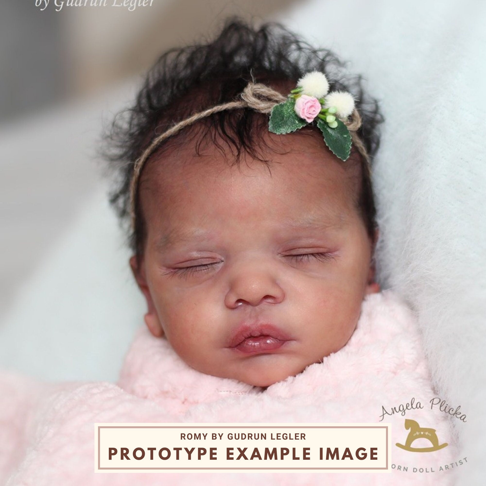 Biracial Reborn Baby Girl for sale - Happy bu Regina Swialkowski