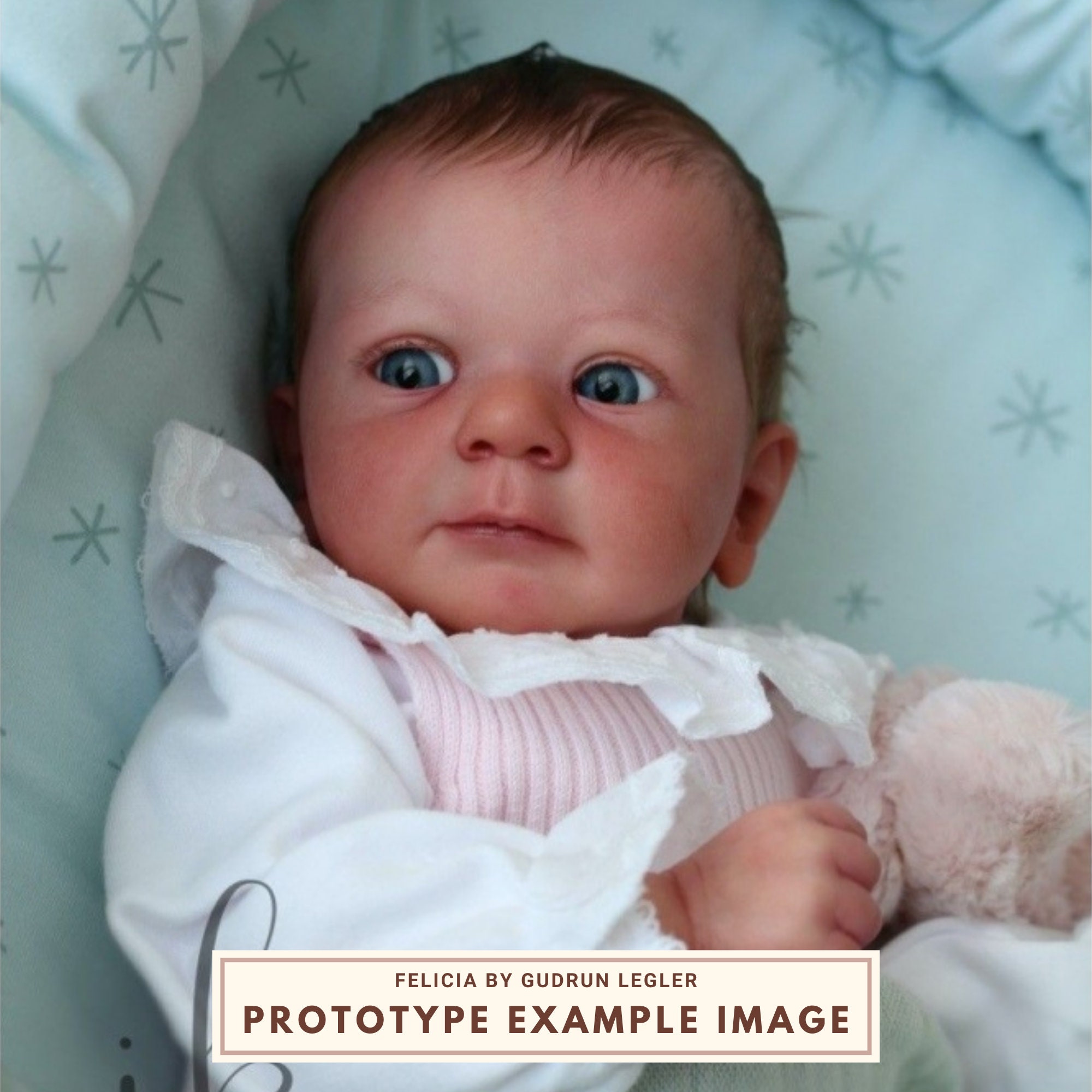 リボーンドールFelicia by Gudrun Legler ♡フェリシア♡ フェリシアちゃん Felicia by Gudrun Legler 48㎝ 【オーダーメイド