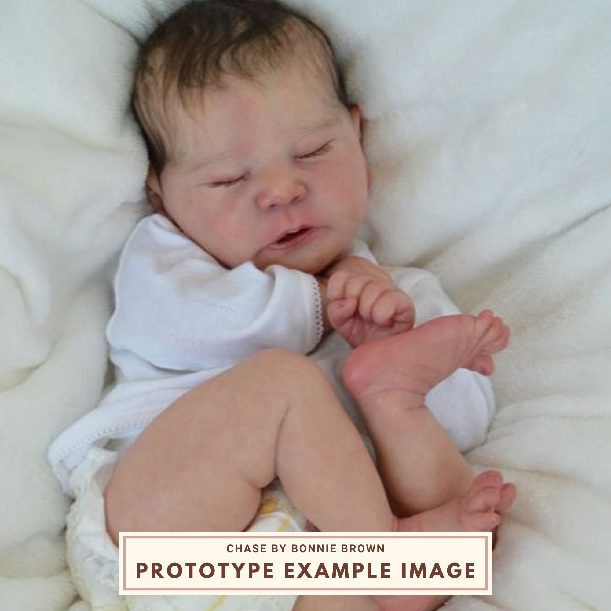 CUSTOM ORDER Chase by Bonnie Brown, Hyper Realistic Reborn Baby