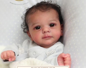 Gudrun Legler作 カスタム フェリシア リボーンドール 新生児用 19