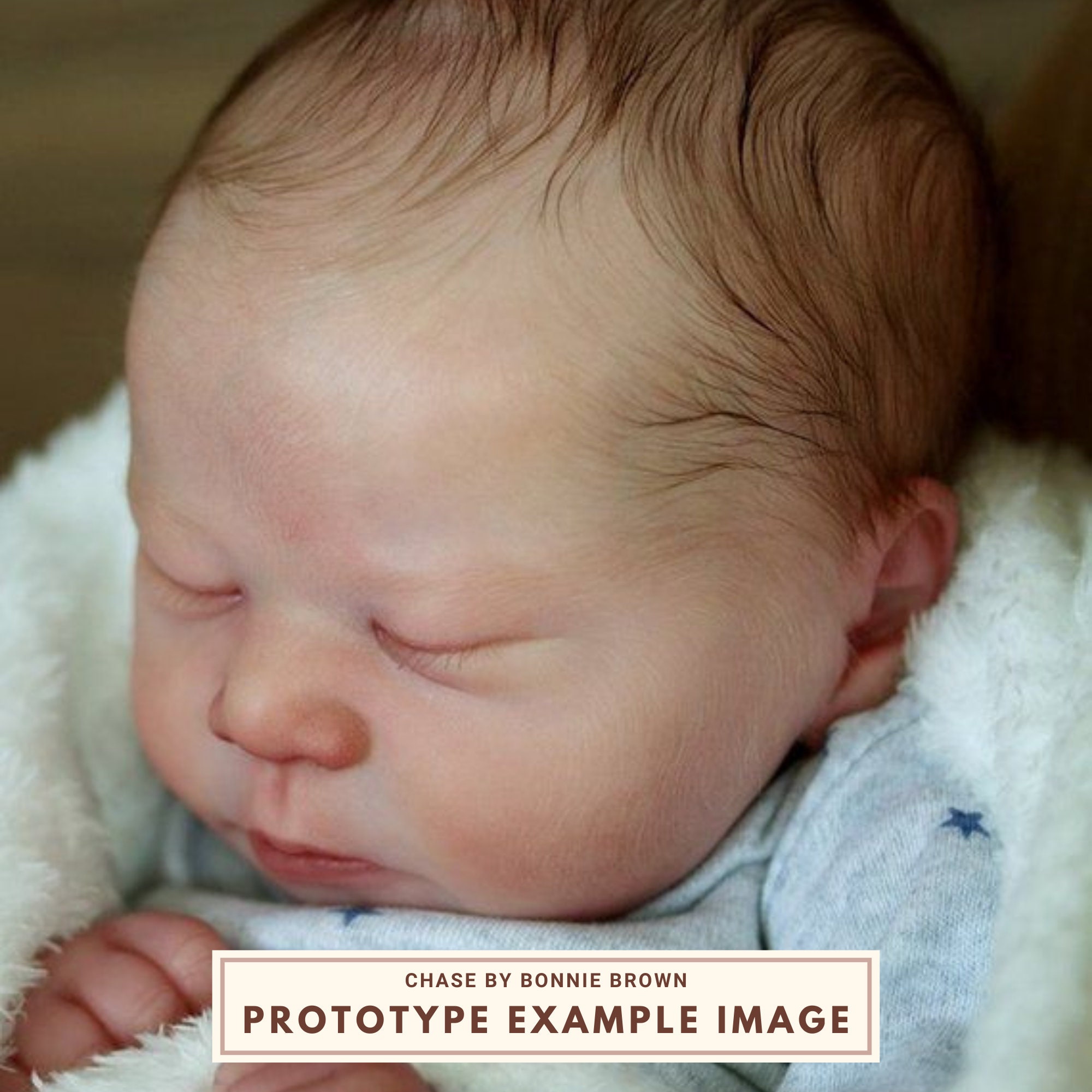 CUSTOM ORDER Chase by Bonnie Brown, Hyper Realistic Reborn Baby