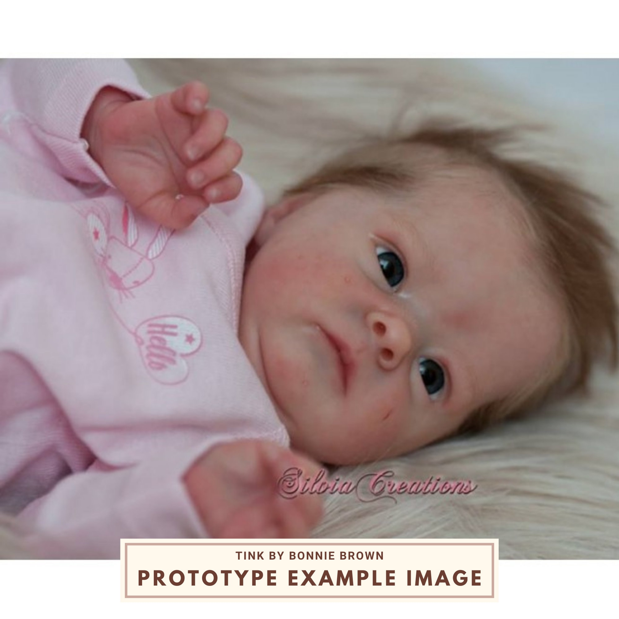 CUSTOM ORDER Tink by Bonnie Brown, Reborn Baby Doll Open Edition