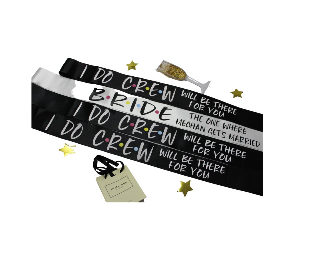 Friends Bachelorette Party Sashes Bachelorette Sash Priority 2 3 Days